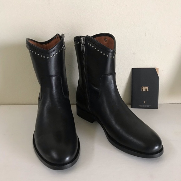 Frye Melissa Stud Short Boots - Picture 7 of 14